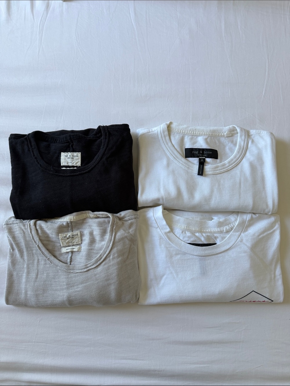 rag & bone Lot of (4) T-shirts